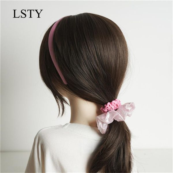 three-piece korean style summer solid color plaid hair band large intestine ring accessories set ins female hairbands1
three-piece korean style summer solid color plaid hair band large intestine ring accessories set ins female hairbands1