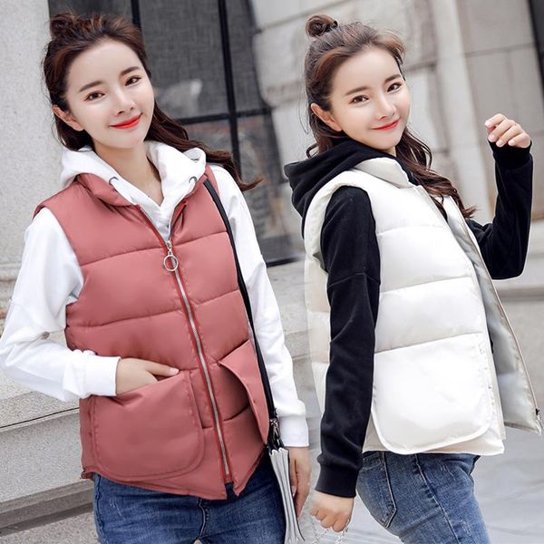 women's vests women korean version vest fashion thicken waistcoat slim cotton 2021 decoration hooded female sleeveless, Black;white
women's vests women korean version vest fashion thicken waistcoat slim cotton 2021 decoration hooded female sleeveless, Black;white