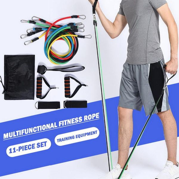 pieces / set of pull rope fitness exercise resistance band latex tube exerciser body training sports yoga gym elastic bands
pieces / set of pull rope fitness exercise resistance band latex tube exerciser body training sports yoga gym elastic bands