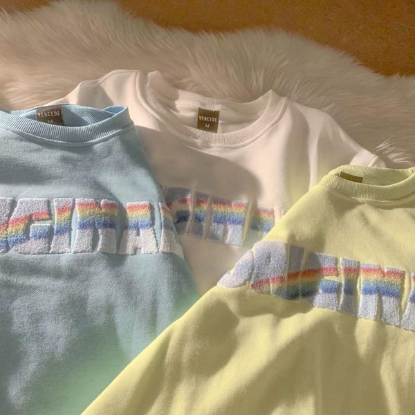 women's hoodies & sweatshirts 2021 spring and autumn thin embroidered oversized sweatshirt women fashion ins loose o-neck long sleeve k, Black
women's hoodies & sweatshirts 2021 spring and autumn thin embroidered oversized sweatshirt women fashion ins loose o-neck long sleeve k, Black