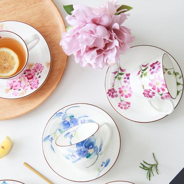 cups & saucers 230ml ceramic creative coffee mugs set simple floral pattern tea cup and saucer for housewares office mug drinkware
cups & saucers 230ml ceramic creative coffee mugs set simple floral pattern tea cup and saucer for housewares office mug drinkware