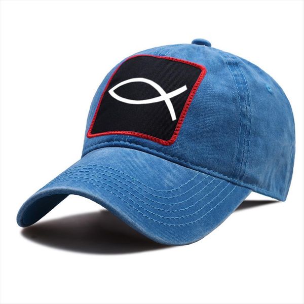 Summer Outdoor Snapback Hat Jesus Fish Print Harajuku Baseball Caps Breathable Riding Hats Cotton High Quality Cap, Blue;gray
Summer Outdoor Snapback Hat Jesus Fish Print Harajuku Baseball Caps Breathable Riding Hats Cotton High Quality Cap, Blue;gray