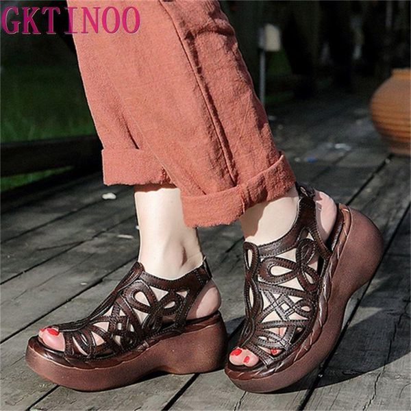 100% genuine leather women sandals cut out platform wedges cowhide open toe handmade summer women's shoes s3197, Black
100% genuine leather women sandals cut out platform wedges cowhide open toe handmade summer women's shoes s3197, Black