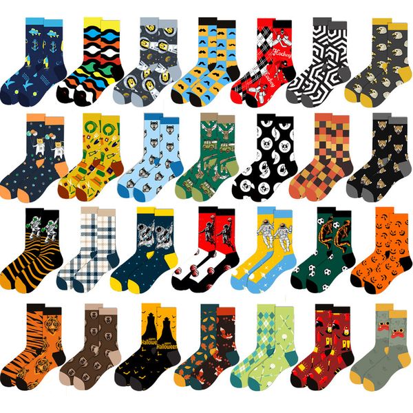 3 pairs of classic autumn and winter men s graphic socks, combed cotton casual wave style crew socks, streetwear skateboard sports bike desi, Black
3 pairs of classic autumn and winter men s graphic socks, combed cotton casual wave style crew socks, streetwear skateboard sports bike desi, Black
