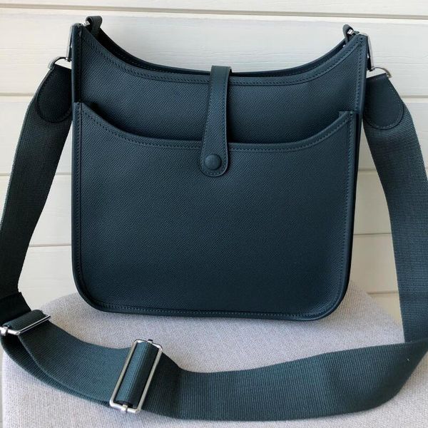 realfine888 5a evelynes iii large 28cm epsom leather shoulder bags for women with dust bag