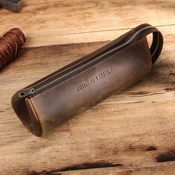 pencil bags retro cowhide leather zipper case high capacity school office pen bag pouch stationery supplies au11 21 dropship
pencil bags retro cowhide leather zipper case high capacity school office pen bag pouch stationery supplies au11 21 dropship