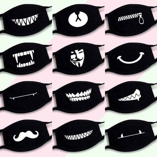 black mask personality funny exprsion summer sunscreen and dustproof thin cotton printing
black mask personality funny exprsion summer sunscreen and dustproof thin cotton printing