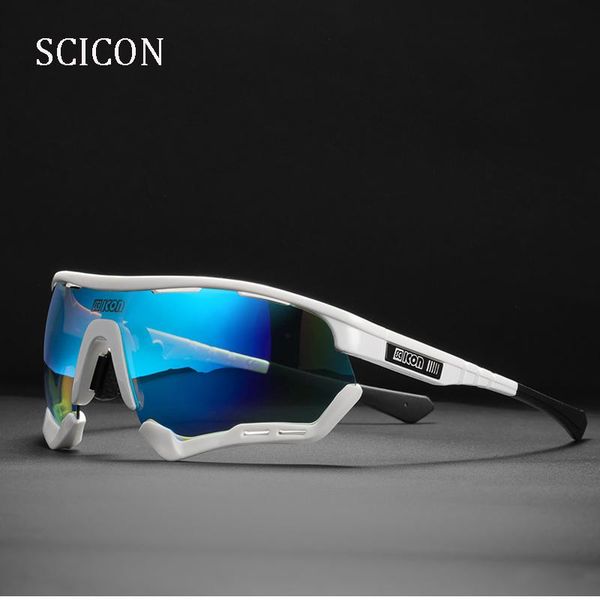 mirrored lens scicon sunglasses men sport goggle tr90 frame uv400 protection with case high-quality, White;black
mirrored lens scicon sunglasses men sport goggle tr90 frame uv400 protection with case high-quality, White;black