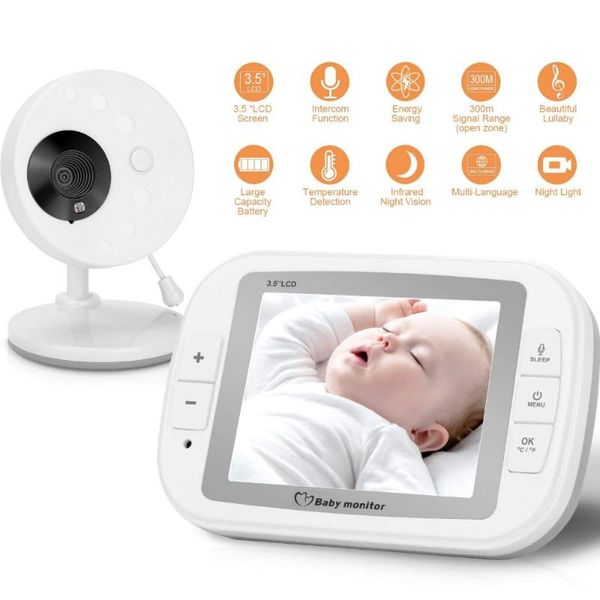 3.5inch baby video monitors infrared night vision cam lullaby nanny phone monitor niania elektroniczna
3.5inch baby video monitors infrared night vision cam lullaby nanny phone monitor niania elektroniczna