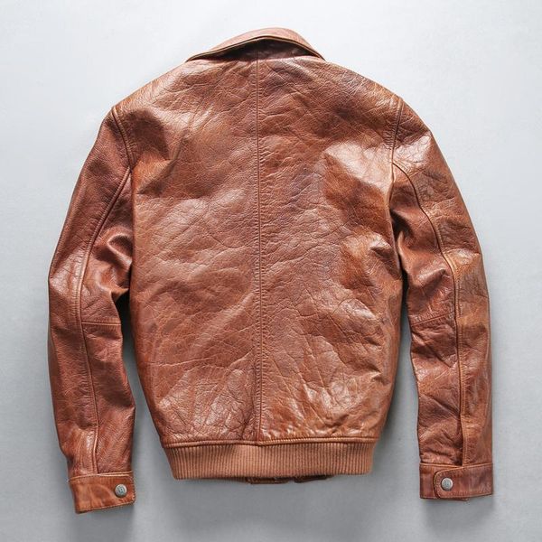 motorcycle jacket men's cow leather slim short lapels genuine men autumn and winter coat male & faux, Black
motorcycle jacket men's cow leather slim short lapels genuine men autumn and winter coat male & faux, Black