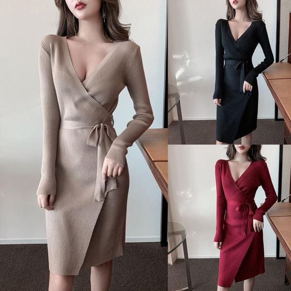 casual dresses autumn women's dress 2021 solid black white wine evening female vintage maxi party beach women irregular wrapped, Black;gray
casual dresses autumn women's dress 2021 solid black white wine evening female vintage maxi party beach women irregular wrapped, Black;gray