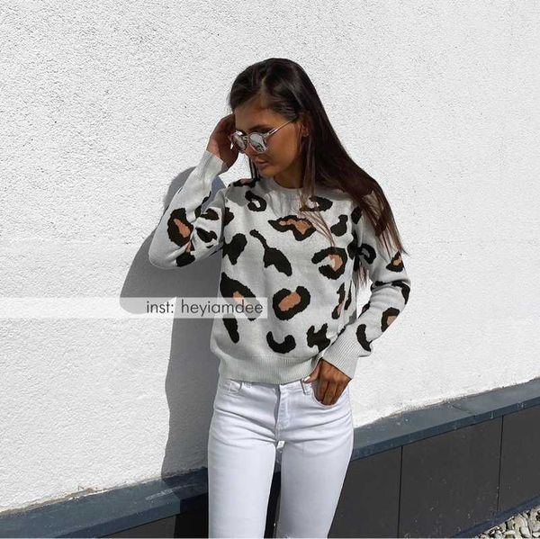 beautiful pink leopard short pullover and sweater women fall winter korean elastic knitted jumper female knitwear 210922, White;black
beautiful pink leopard short pullover and sweater women fall winter korean elastic knitted jumper female knitwear 210922, White;black