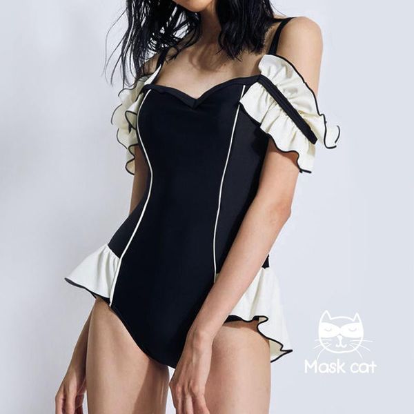 one-piece suits japanese maid swimwear bandage backless off the shoulder solid swimwearwomen one piece swimsuit ruffle vintage bathing suit
one-piece suits japanese maid swimwear bandage backless off the shoulder solid swimwearwomen one piece swimsuit ruffle vintage bathing suit