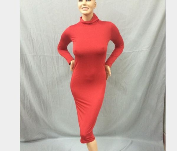 dress women casual long sleeve bandage bodycon elegant evening party dresses club short midi turtleneck, Black;gray
dress women casual long sleeve bandage bodycon elegant evening party dresses club short midi turtleneck, Black;gray