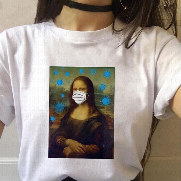 retro art funny mona women t shirt lisa fashion summer casual clothing aesthetics harajuku ullzang tee female, White
retro art funny mona women t shirt lisa fashion summer casual clothing aesthetics harajuku ullzang tee female, White