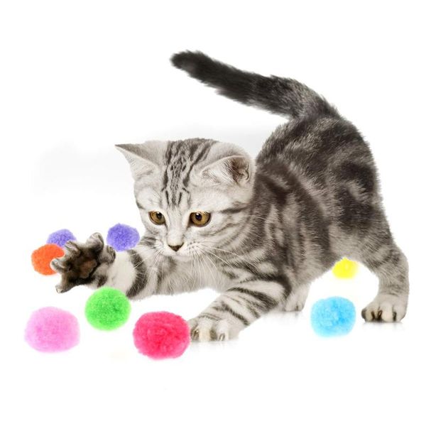 colorful cat toys ball plush wool funny interactive balls pet for kitten kitty bulk pack accessories product cats
colorful cat toys ball plush wool funny interactive balls pet for kitten kitty bulk pack accessories product cats
