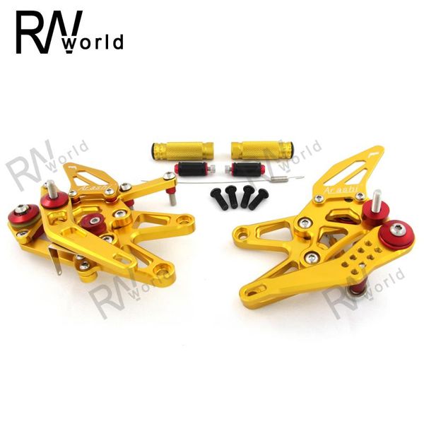 pedals cnc aluminum motorcycle adjustable footrest rearsets rear sets foot for daytona 675 650r 2013-2021 2014 2021
pedals cnc aluminum motorcycle adjustable footrest rearsets rear sets foot for daytona 675 650r 2013-2021 2014 2021