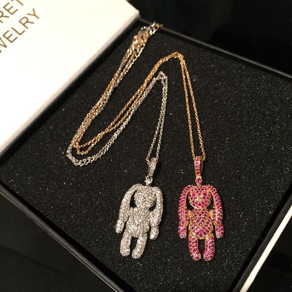 japan and south korea fashion temperament inlaid pink diamond folding necklace cute joker clavicle chain girl gift chains, Silver
japan and south korea fashion temperament inlaid pink diamond folding necklace cute joker clavicle chain girl gift chains, Silver