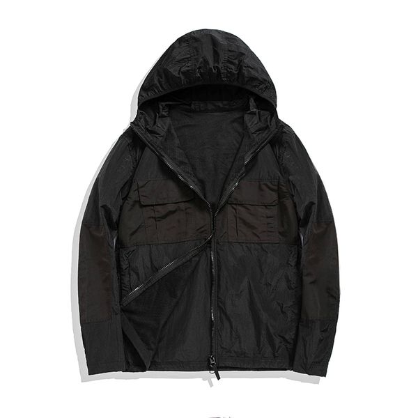 konng gonng spring and autumn thin men's jacket fashion brand casual coat windbreaker metal nylon material couple sports leisure outdoo, Black;brown
konng gonng spring and autumn thin men's jacket fashion brand casual coat windbreaker metal nylon material couple sports leisure outdoo, Black;brown