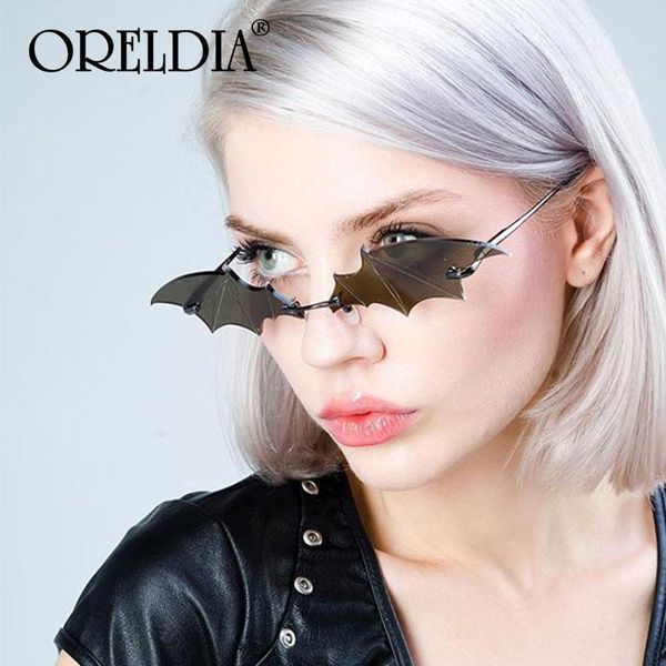 sunglasses fashion bat vintage women mirror retro rimless frameless trend small eyewear uv400, White;black
sunglasses fashion bat vintage women mirror retro rimless frameless trend small eyewear uv400, White;black