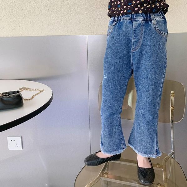 jeans pants ankle length elastic waist skinny solid cotton fashion comfortable cute simple spring auutmn children girls, Blue
jeans pants ankle length elastic waist skinny solid cotton fashion comfortable cute simple spring auutmn children girls, Blue