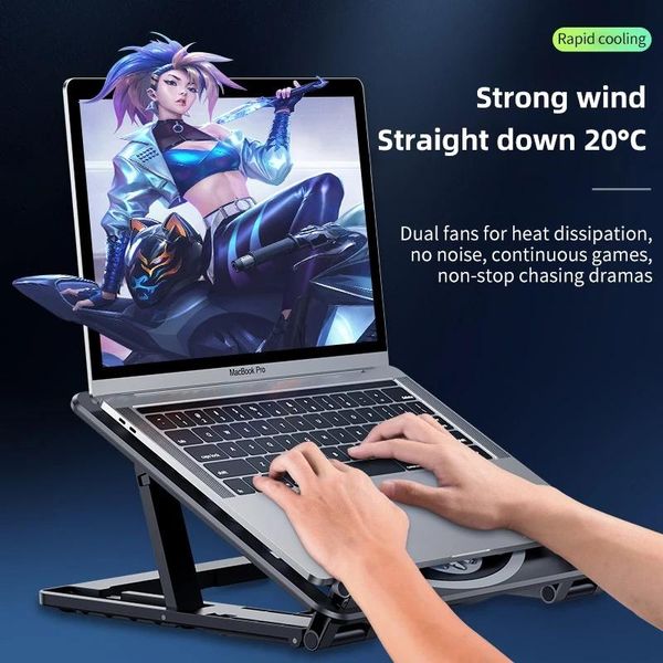 tablet stands lapradiator bracket with dual cooling fan deskfolding stand holder computer office pc
tablet stands lapradiator bracket with dual cooling fan deskfolding stand holder computer office pc