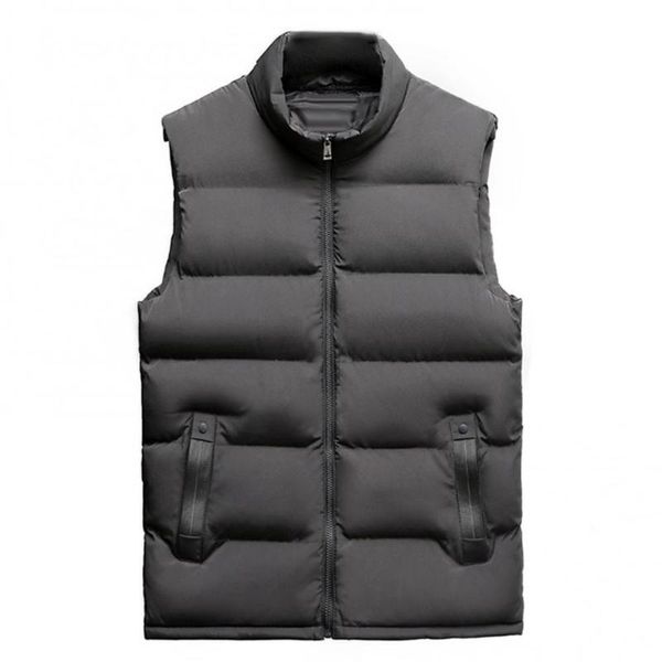 men's vests 2021 male cotton warm sleeveless vest coats casual men winter stand collar pocket zipper plus size thick waistcoat, Black;white
men's vests 2021 male cotton warm sleeveless vest coats casual men winter stand collar pocket zipper plus size thick waistcoat, Black;white