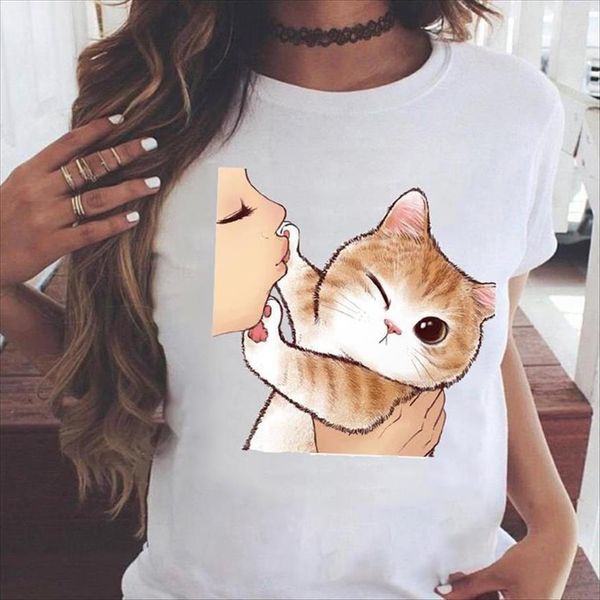 graphic cat printing style womens t shirts 90s cute animal mujer camisetas cartoon summer print female clothes tees shirt, White
graphic cat printing style womens t shirts 90s cute animal mujer camisetas cartoon summer print female clothes tees shirt, White