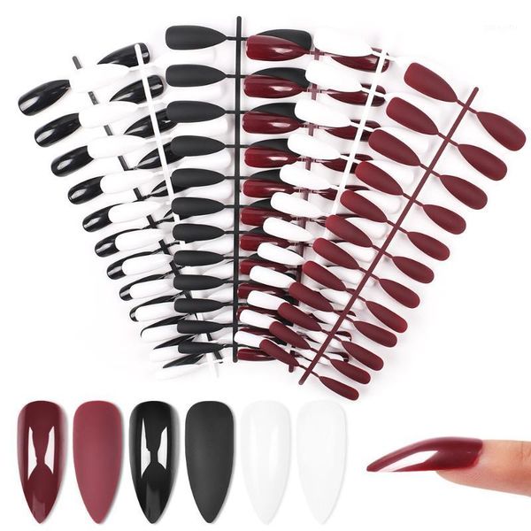 pcs/sheet fake nail tips full cover pink white black mixed colors matte effect abs artificial art design tools1, Red;gold
pcs/sheet fake nail tips full cover pink white black mixed colors matte effect abs artificial art design tools1, Red;gold