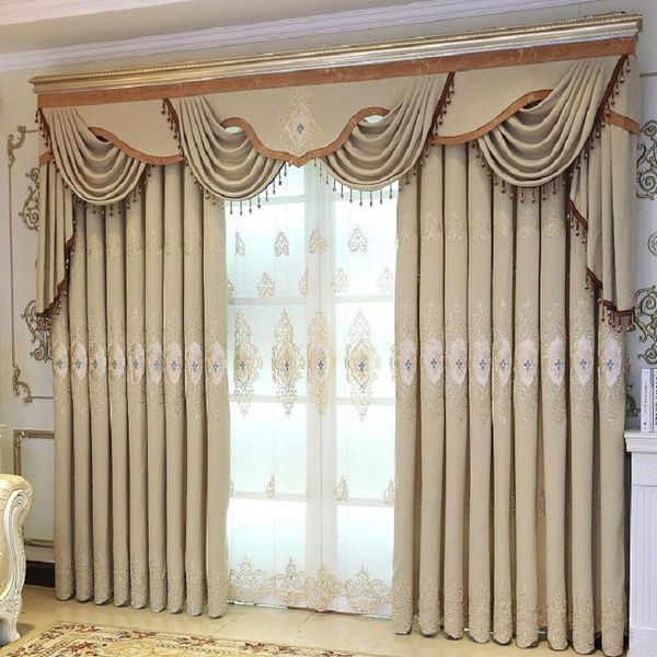 curtain & drapes european style light luxury classical cord embroidery finished products curtains for living room bedroom custom
curtain & drapes european style light luxury classical cord embroidery finished products curtains for living room bedroom custom