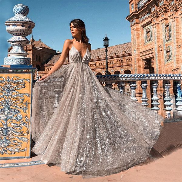 sparkly silver gold sequined formal evening dresses spaghetti straps a line prom dress runway backless glitter long special occasion gowns f, Black;red
sparkly silver gold sequined formal evening dresses spaghetti straps a line prom dress runway backless glitter long special occasion gowns f, Black;red