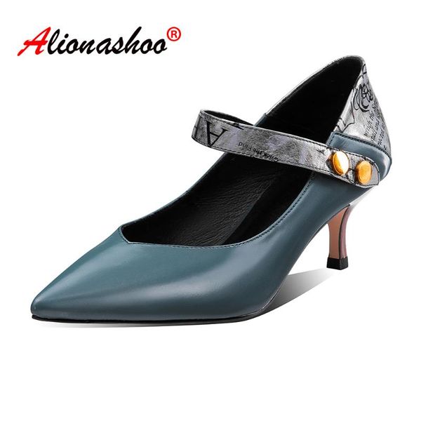 dress shoes 2021 spring stiletto heels pumps women pointed toe genuine leather wedding party footwear office woman, Black
dress shoes 2021 spring stiletto heels pumps women pointed toe genuine leather wedding party footwear office woman, Black