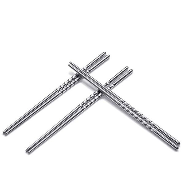 chopsticks 1pair stainless steel anti-skip thread stick non-slip home kitchen dinner reusable chopstick
chopsticks 1pair stainless steel anti-skip thread stick non-slip home kitchen dinner reusable chopstick