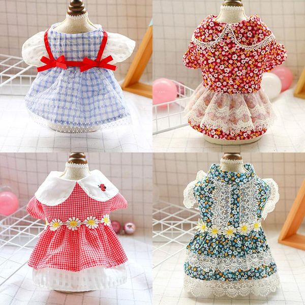 dog apparel cute cat princess dress with lace skirt summer pet dresses for small dogs cats yorkshire maltese wedding pets costume
dog apparel cute cat princess dress with lace skirt summer pet dresses for small dogs cats yorkshire maltese wedding pets costume