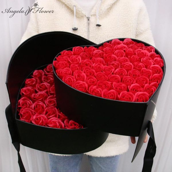 decorative flowers & wreaths creative double layer rotating love gift box+soap flower artificial rose packaging storage box wedding valentin
decorative flowers & wreaths creative double layer rotating love gift box+soap flower artificial rose packaging storage box wedding valentin