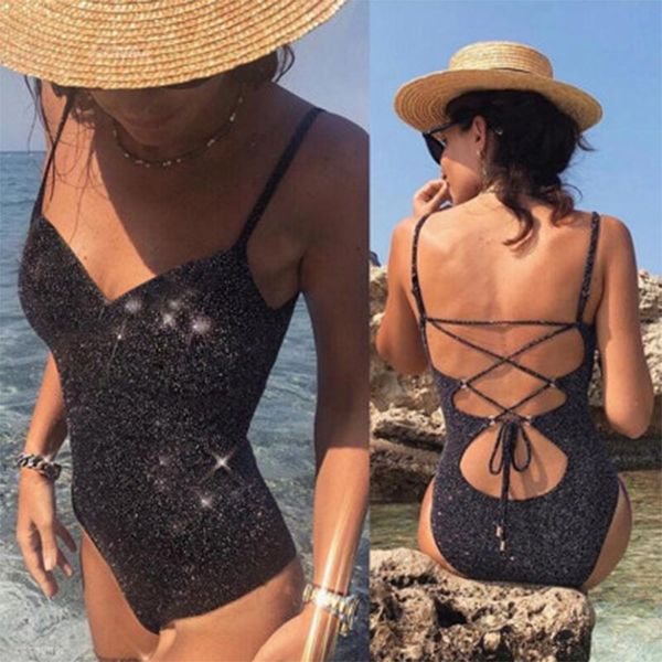 women's swimwear women bikini 2021 mujer flash fabric swimsuit backless lace push up swimming suit for bathing, White;black
women's swimwear women bikini 2021 mujer flash fabric swimsuit backless lace push up swimming suit for bathing, White;black