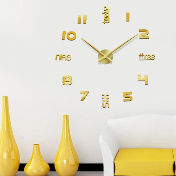 hanging wall clock decorative acrylic number golden diy home ornaments metal decoration for living room clocks
hanging wall clock decorative acrylic number golden diy home ornaments metal decoration for living room clocks