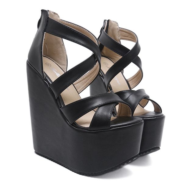 dress shoes 17cm high heels platform wedges black with cross straps ladies ultra chunky heel ir9t
dress shoes 17cm high heels platform wedges black with cross straps ladies ultra chunky heel ir9t