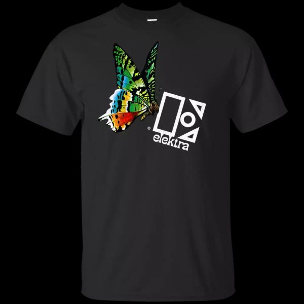Elektra, Butterfly, Retro, Logo, 45, Rock & Roll, Record Label, T-shirt, White;black
Elektra, Butterfly, Retro, Logo, 45, Rock & Roll, Record Label, T-shirt, White;black