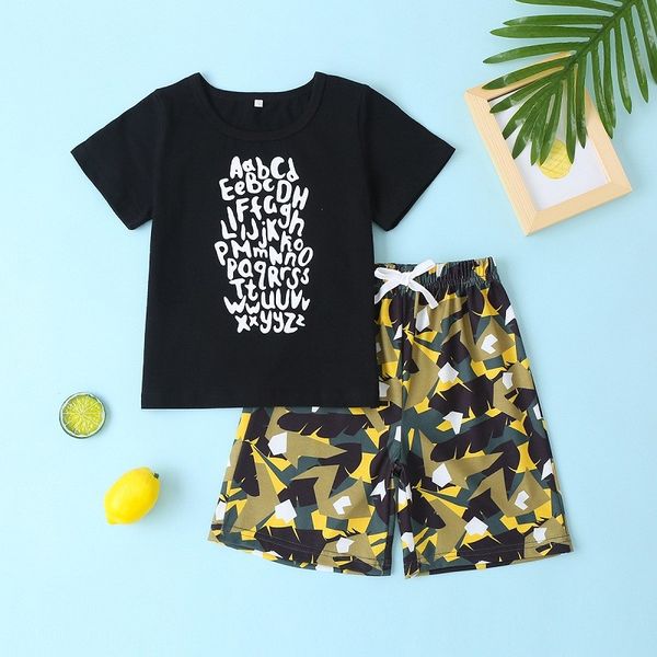 2021 kids clothes boy summer suit print short sleeve tshirt pants two piece set popular fashion style toddler boy clothing 2-6t, Blue
2021 kids clothes boy summer suit print short sleeve tshirt pants two piece set popular fashion style toddler boy clothing 2-6t, Blue