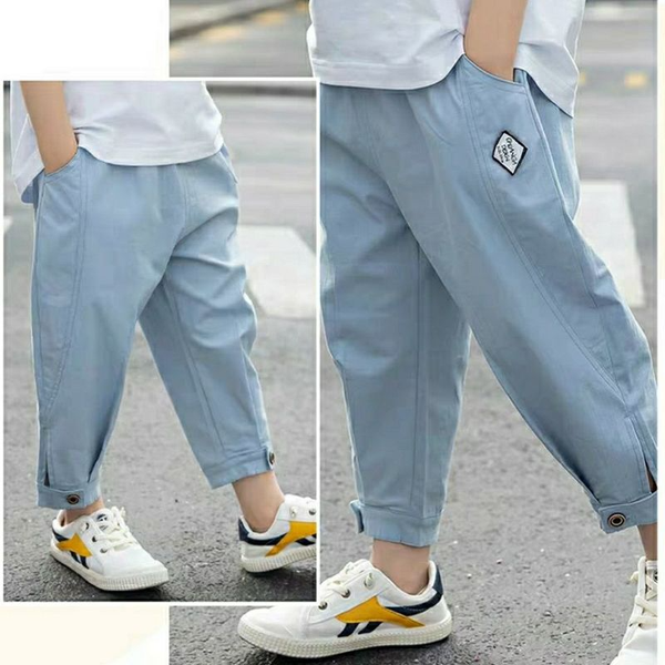 new summer boys cargo pants korean style loose childrens clothing 3-13 years old kids casual clothes solid ankle-length pant, Blue
new summer boys cargo pants korean style loose childrens clothing 3-13 years old kids casual clothes solid ankle-length pant, Blue