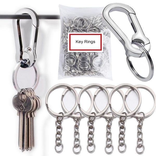 keychains metal key ring chain with split and lobster clasp blank pendant diy supplies wholesale, Silver
keychains metal key ring chain with split and lobster clasp blank pendant diy supplies wholesale, Silver