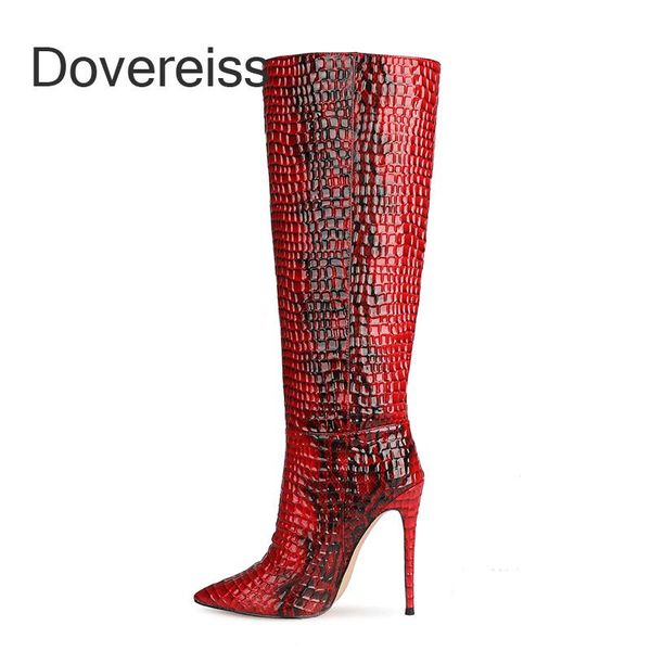 boots winter woman fashion consice red pointed toe snakeskin stilettos heels knee high big size 46 47, Black
boots winter woman fashion consice red pointed toe snakeskin stilettos heels knee high big size 46 47, Black