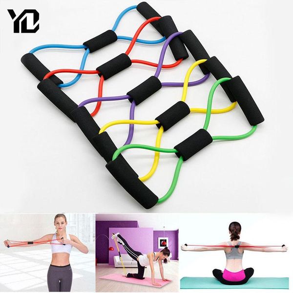 resistance bands tpe 8 word fitness yoga gum rubber elastic band equipment expander workout gym exercise train
resistance bands tpe 8 word fitness yoga gum rubber elastic band equipment expander workout gym exercise train