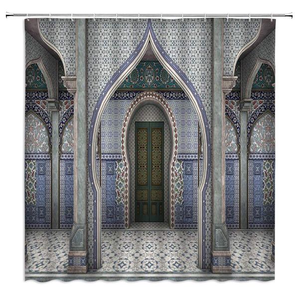 gothic shower curtain antique myst gate with oriental asian pattern and curvings artistic design illustration,70x70 inch
gothic shower curtain antique myst gate with oriental asian pattern and curvings artistic design illustration,70x70 inch