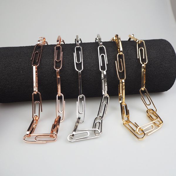 paperclip oval link chain paperclip cable chain necklace bracelet hip hop jewelry women men, Golden;silver
paperclip oval link chain paperclip cable chain necklace bracelet hip hop jewelry women men, Golden;silver