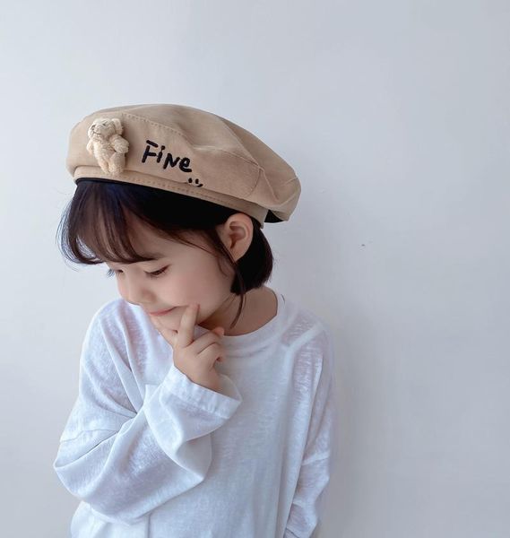 berets children hats autumn winter boy girl beanies plush bear accessories kids baby cap cotton fashion party hat 2-6 years, Blue;gray
berets children hats autumn winter boy girl beanies plush bear accessories kids baby cap cotton fashion party hat 2-6 years, Blue;gray