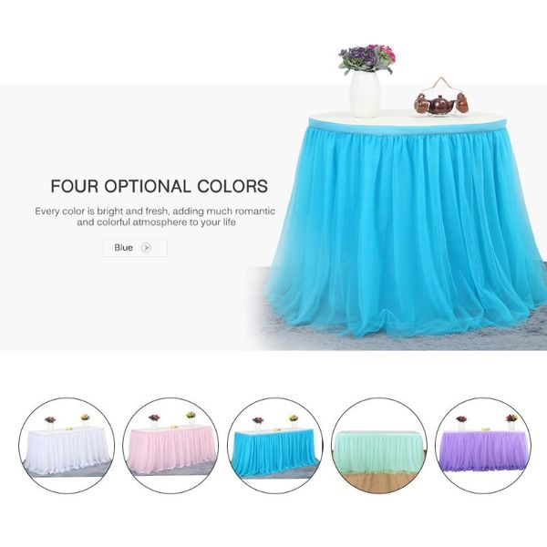 table skirt romantic tulle layer mesh fluffy cloth home textile decor for girl princess party baby shower wedding birthday
table skirt romantic tulle layer mesh fluffy cloth home textile decor for girl princess party baby shower wedding birthday