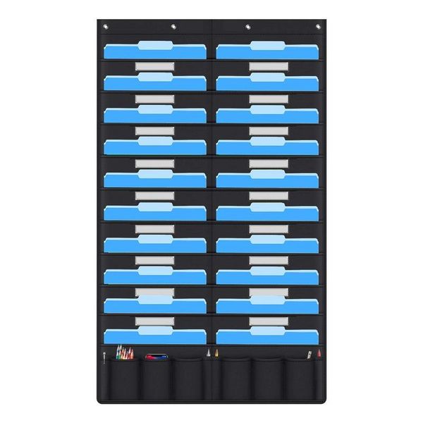 storage boxes & bins oxford cloth 20 pockets folders hanging bags double row 10 layers with card slot classroom document hangings organizers
storage boxes & bins oxford cloth 20 pockets folders hanging bags double row 10 layers with card slot classroom document hangings organizers