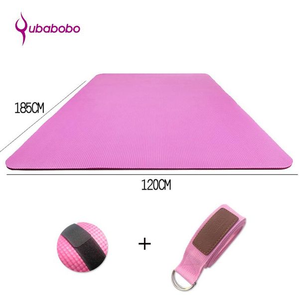 yoga mats qubabobo 20mm nbr non-slip double fitness pilates/pad gym sport exercise mat outdoor camping (185*120*2.0cm)
yoga mats qubabobo 20mm nbr non-slip double fitness pilates/pad gym sport exercise mat outdoor camping (185*120*2.0cm)